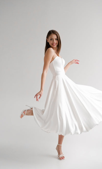 Satin Wedding Corset: Bridal Separates Top